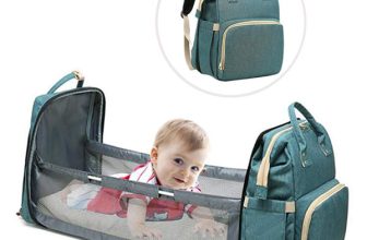 Baby Crib With Bags for Diapers